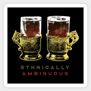 Tea Glasses 2 Sticker